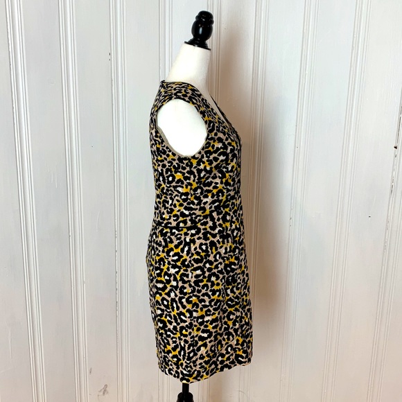 Sexy ANNE KLEIN leopard mini dress - Picture 2 of 8
